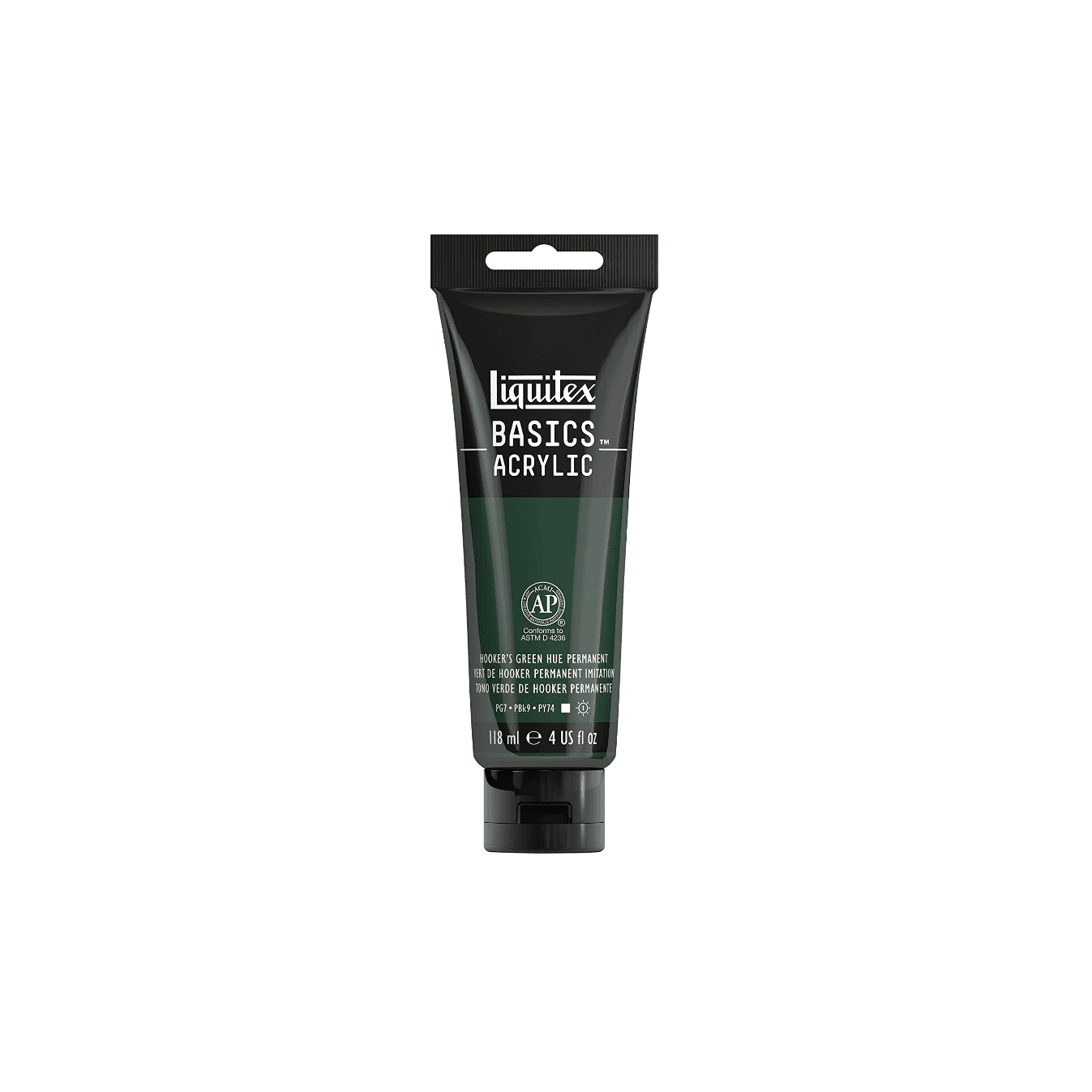 رنگ سبز Hooker اکریلیک LIQUITEX مدل BASICS