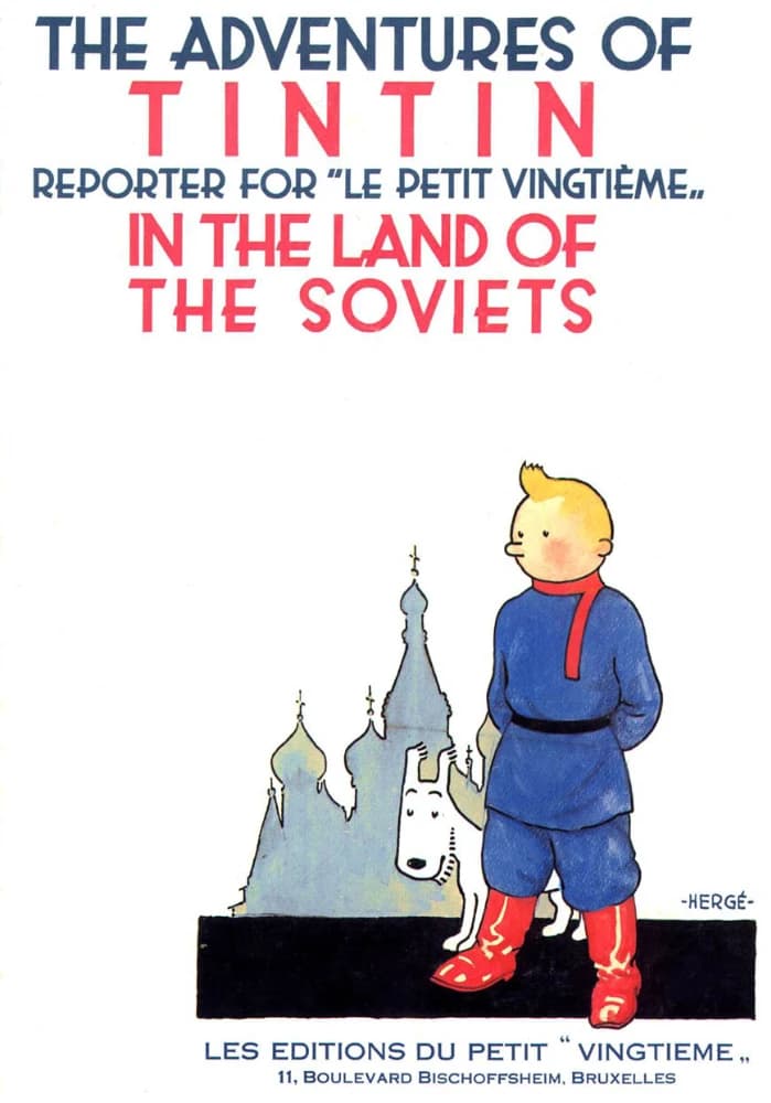 کتاب ماجراهای تن تن (The Adventures of Tintin) نسخه انگلیسی PDF | هرژه