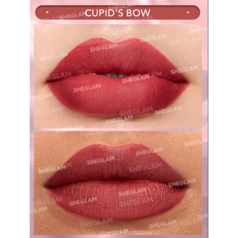 رژ لب جامد شیگلم مدل STARLIGHT VELVET رنگ CUPID’S BOW — تصویر ۲
