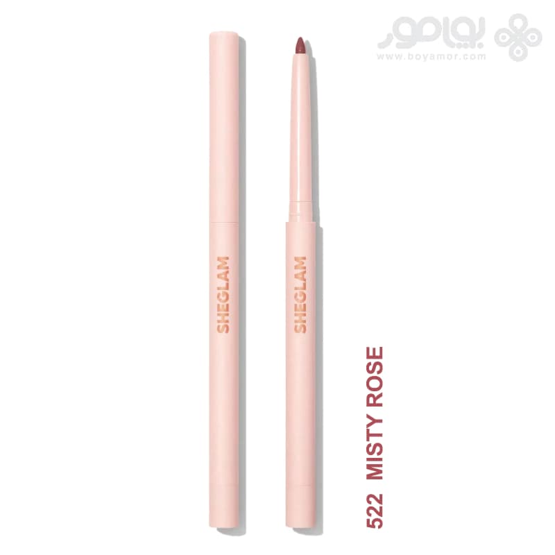 مداد لب شیگلم مدل SO LIPPY رنگ MISTY ROSE شماره 522