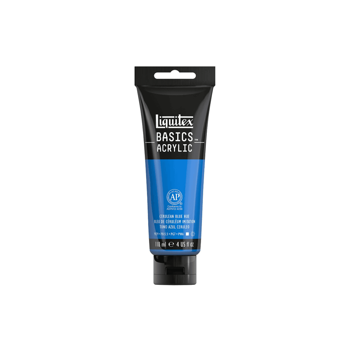 رنگ آبی Cerulean اکریلیک LIQUITEX مدل BASICS