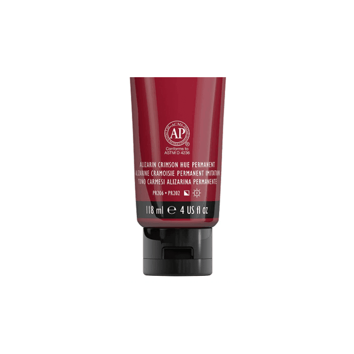 رنگ زرشکی Alizarin اکریلیک LIQUITEX مدل BASICS — تصویر ۲
