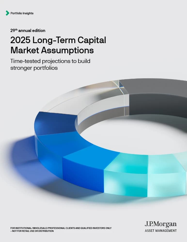 کتاب 2025 Long-Term Capital Markets Assumptions (فرضیات بازارهای سرمایه بلندمدت 2025) نسخه انگلیسی PDF | جی‌پی مورگان اَسِت منیجمنت