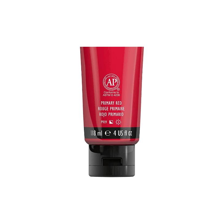 رنگ قرمز Primary اکریلیک LIQUITEX مدل BASICS — تصویر ۲
