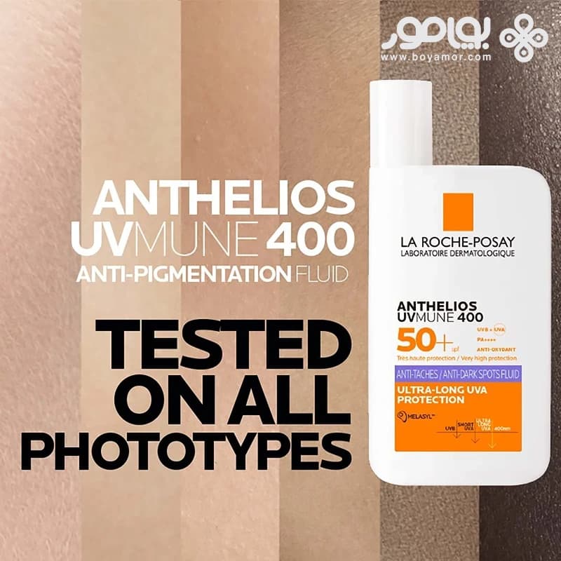 فلوئید ضد آفتاب ضد لک لاروش پوزای مدل ANTI-DARK SPOTS حاوی +SPF50 — تصویر ۴