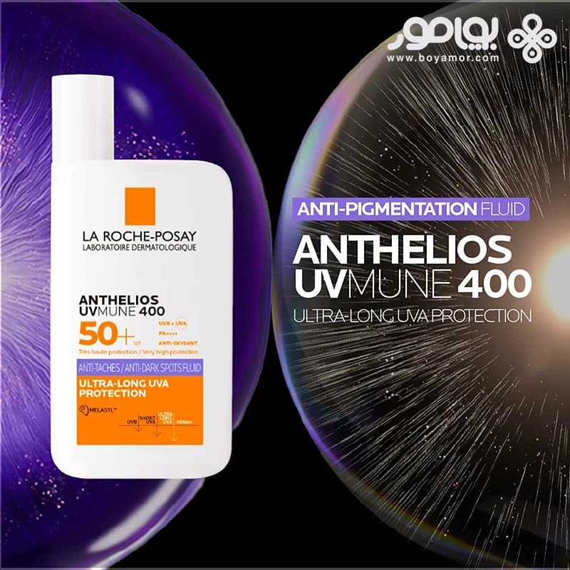 فلوئید ضد آفتاب ضد لک لاروش پوزای مدل ANTI-DARK SPOTS حاوی +SPF50 — تصویر ۲