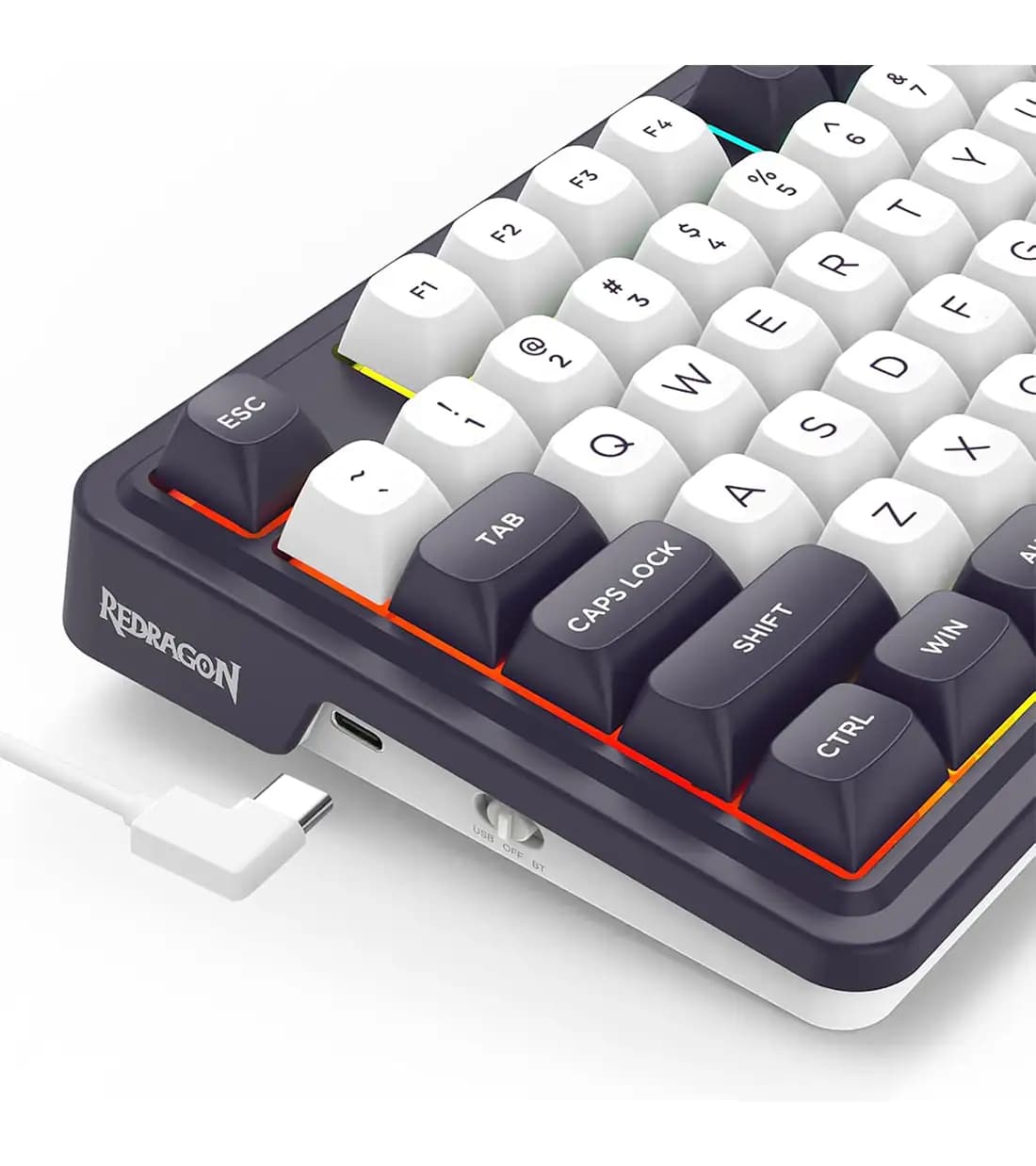 کیبورد بی سیم باسیم گیمینگ ردراگون FINKE QMK K715 — تصویر ۵