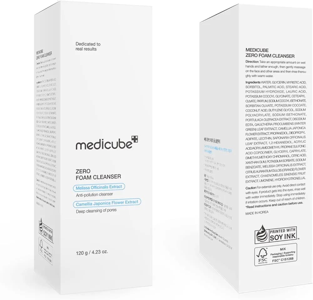 فوم شستشوی کنترل منافذ مدی کیوب اصلی Medicube 120ml — تصویر ۸