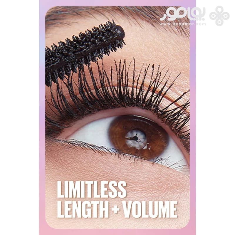 ریمل میبلین LASH SENSATIONAL مدل SKY HIGH رنگ COSMIC BLACK — تصویر ۵