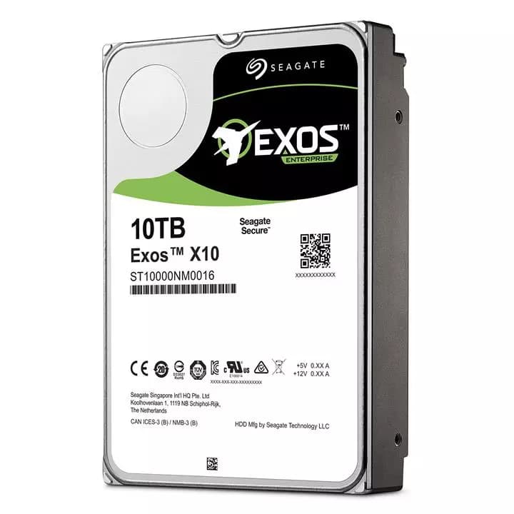 حافظه اچ دی دی اینترنال سیگیت مدل Exos X10 ST10000NM0016 ظرفیت 10 ترابایت — تصویر ۲