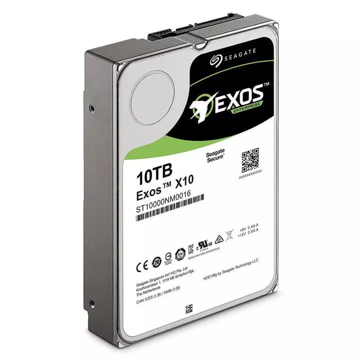 حافظه اچ دی دی اینترنال سیگیت مدل Exos X10 ST10000NM0016 ظرفیت 10 ترابایت — تصویر ۳
