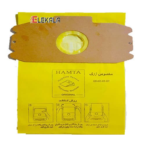 پاکت جاروبرقی یکبار مصرف آ_اِ_گ ۴۰۷