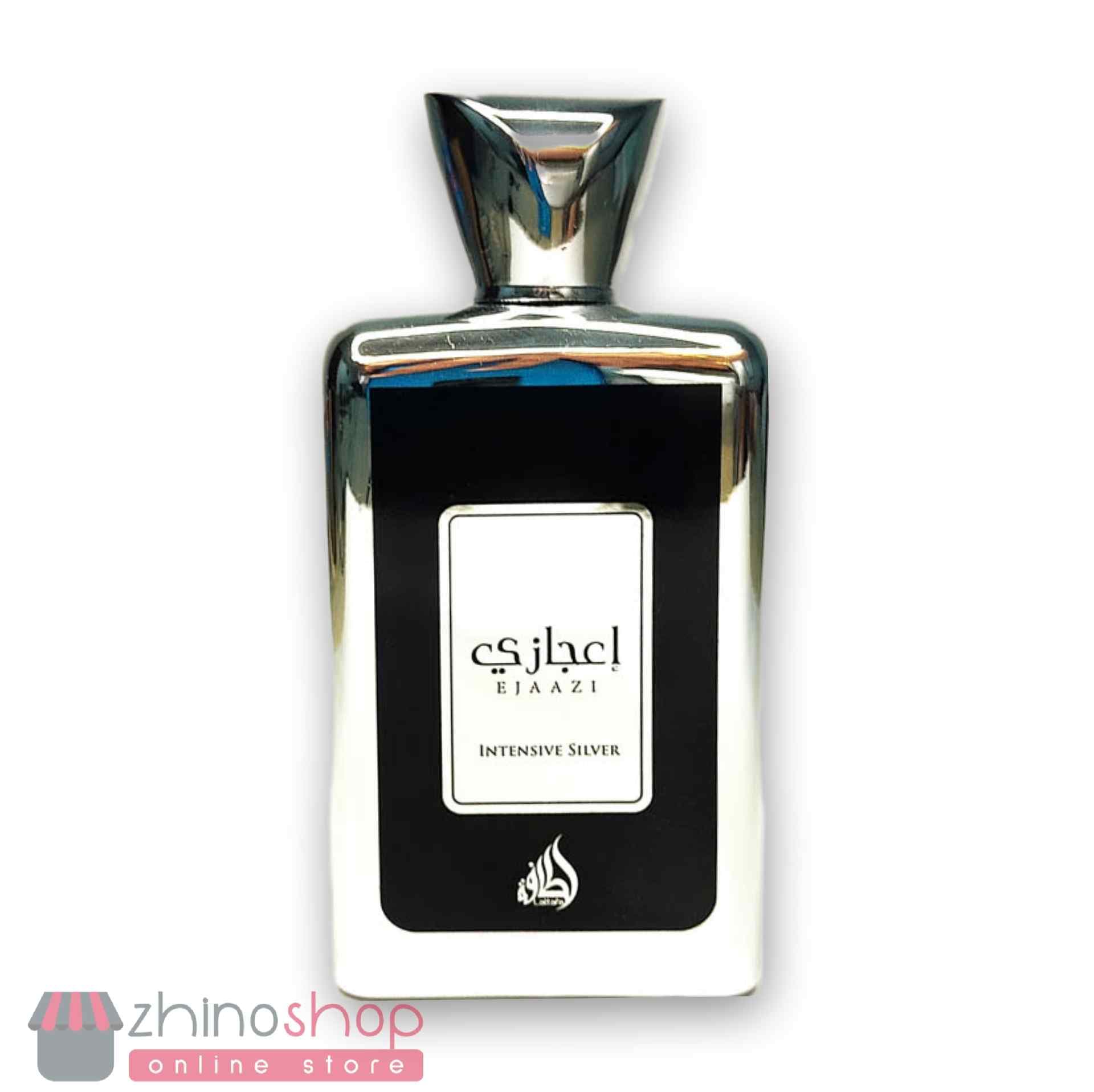 ادکلن اعجازی سیلور نقره ای اصل برند لطافه امارات100ml — تصویر ۲