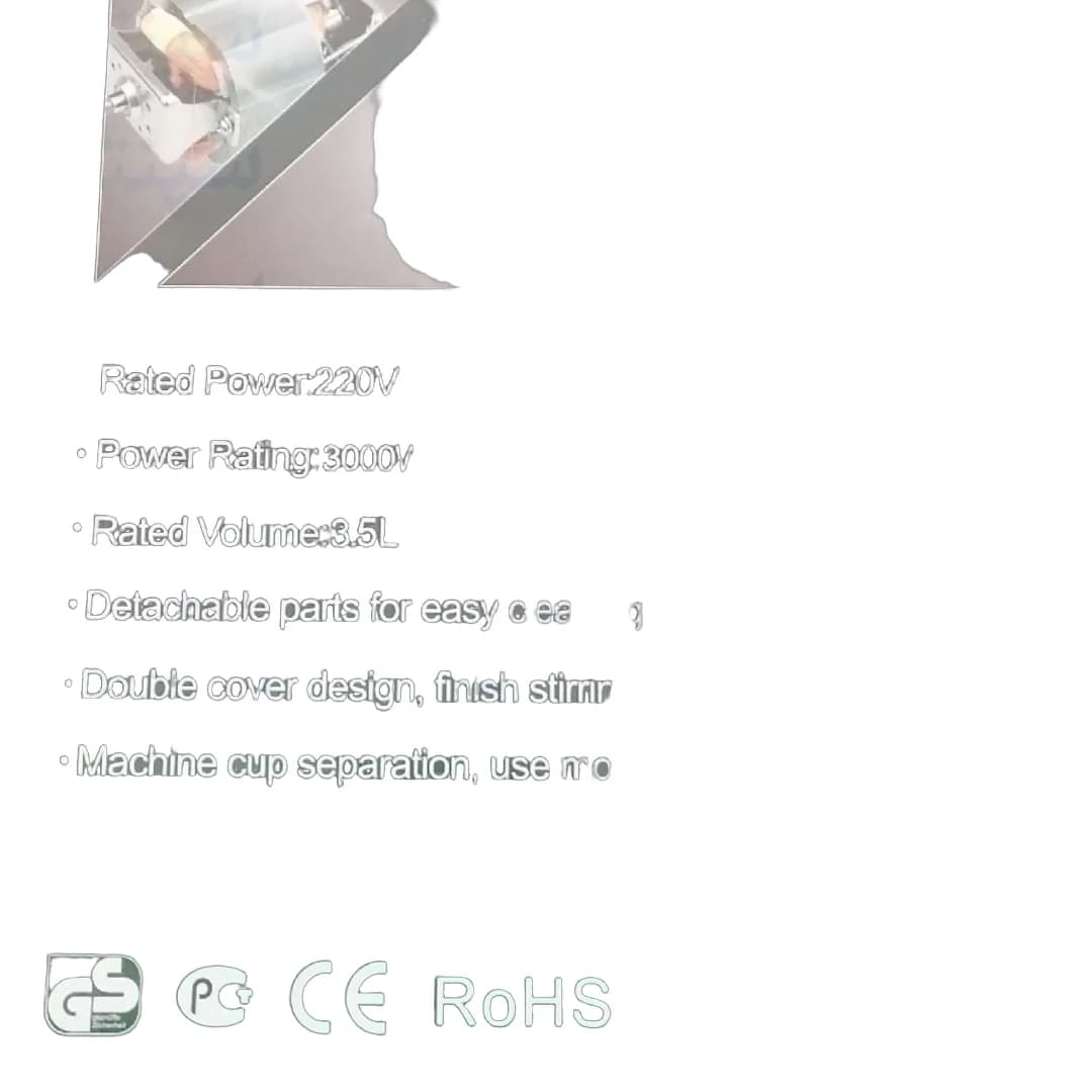 خردکن فیلیپس (((فروش ویژه))) خردکن فیلیپس(دارای تیغ 6 تیغ) PHILIPS (3.5 لیتری) بسیار با کیفیت و پرقدرت — تصویر ۲
