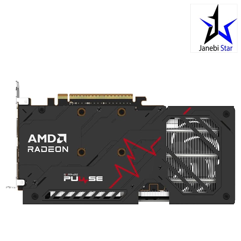 کارت گرافیک سافایر مدل PULSE AMD Radeon RX 9060 XT OC 8GB — تصویر ۸