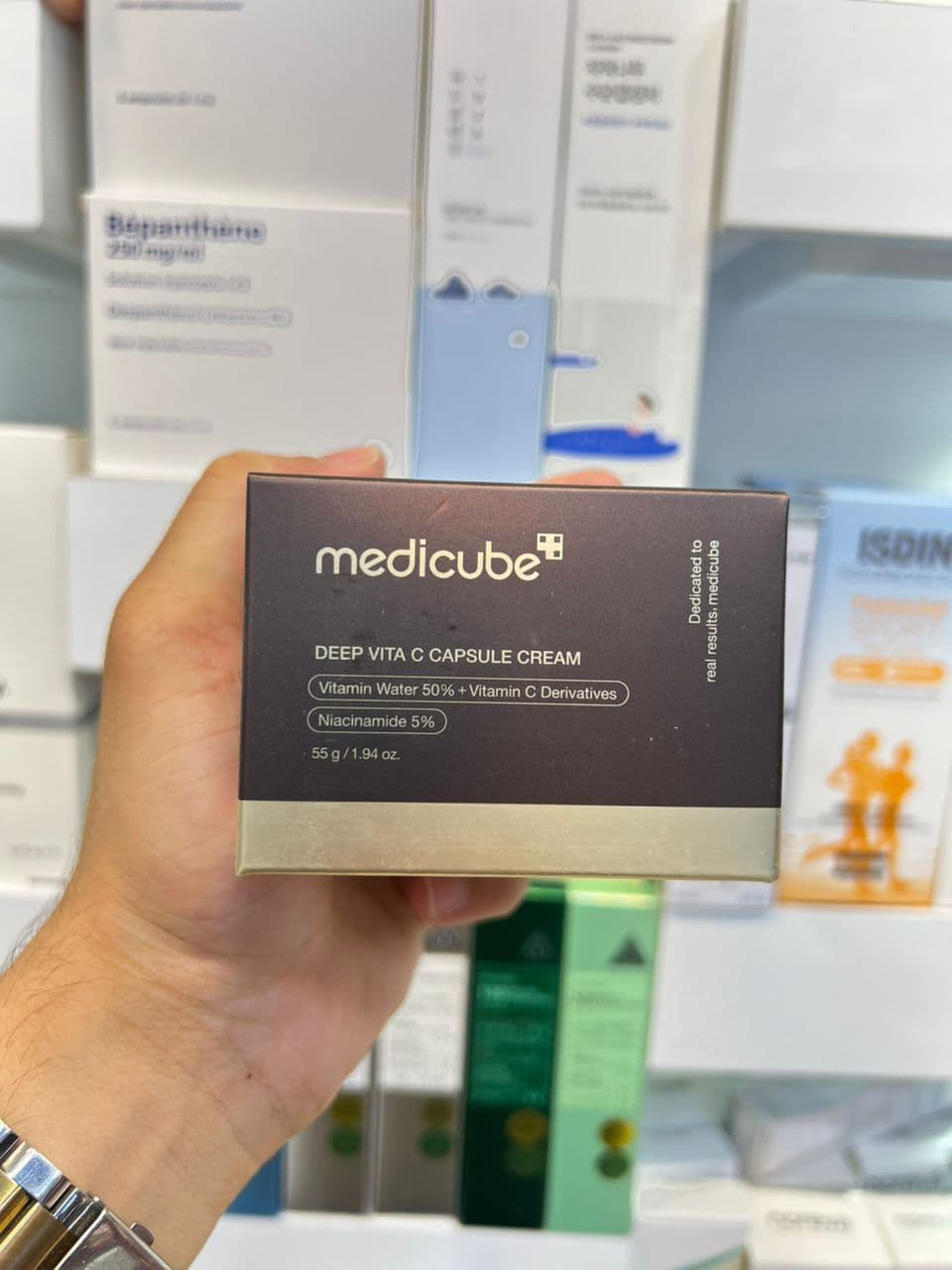 کرم ویتامین C مدی کیوب | روشنکننده قوی و ضدلک — تصویر ۲