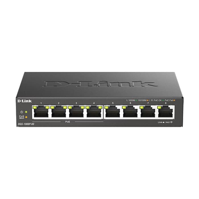 سوئیچ 8 پورت دی لینک (D-Link) مدل DGS-1008P