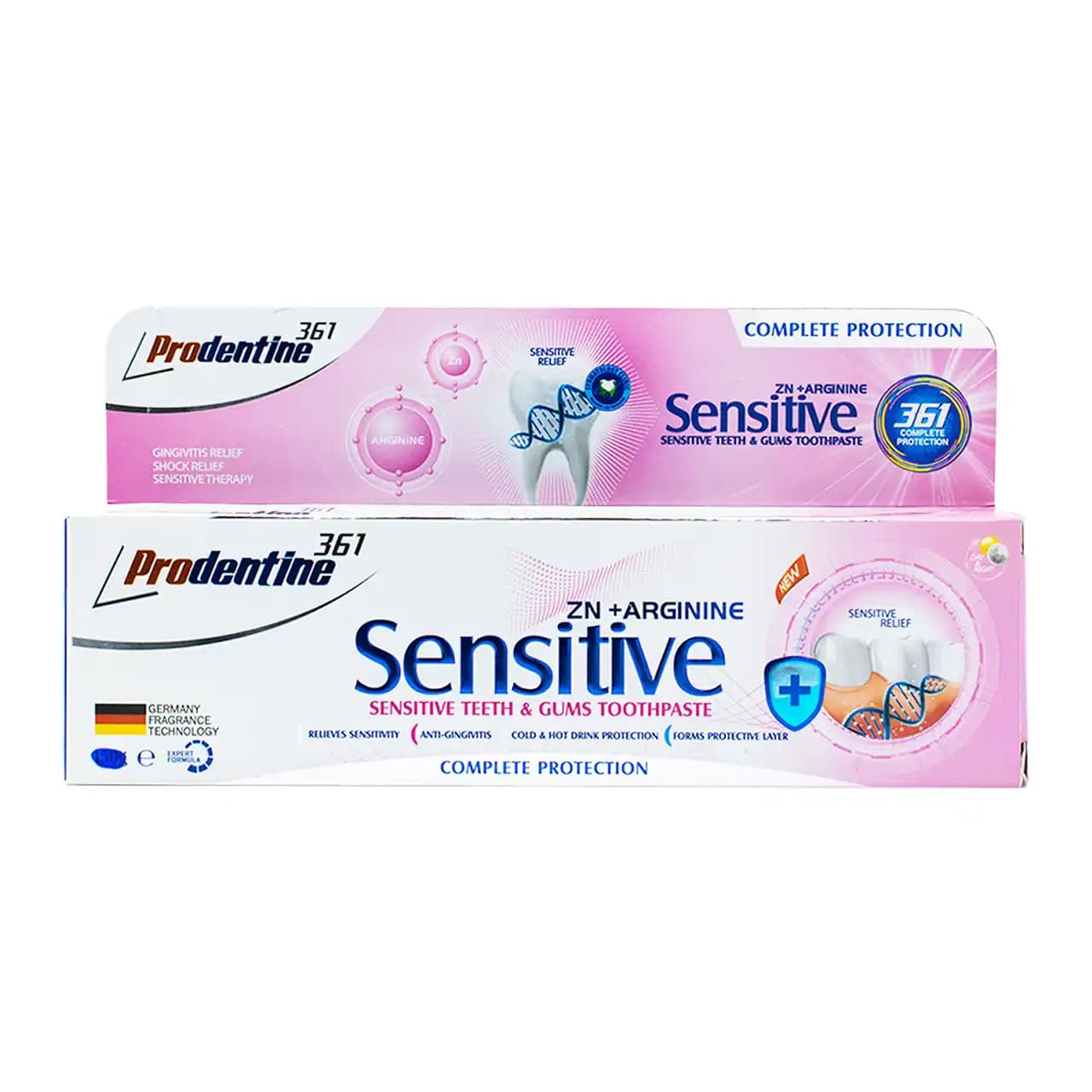 خمیر دندان پرودنتین مدل Sensitive حجم 150 میلی لیتر — تصویر ۲