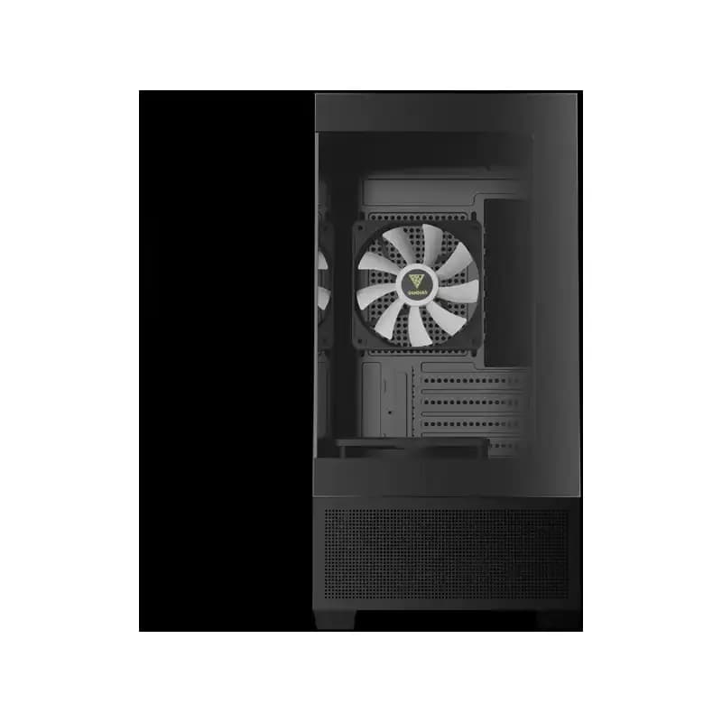 کیس گیم دیاس مدل AURA GC9M ELITE ARGB BLACK — تصویر ۴