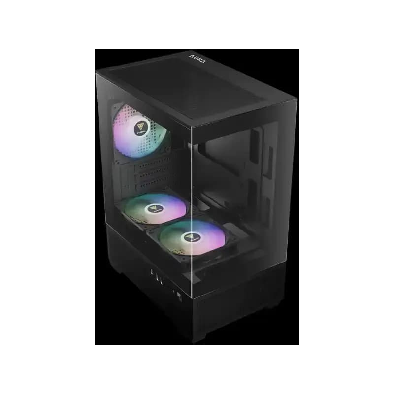 کیس گیم دیاس مدل AURA GC9M ELITE ARGB BLACK — تصویر ۲