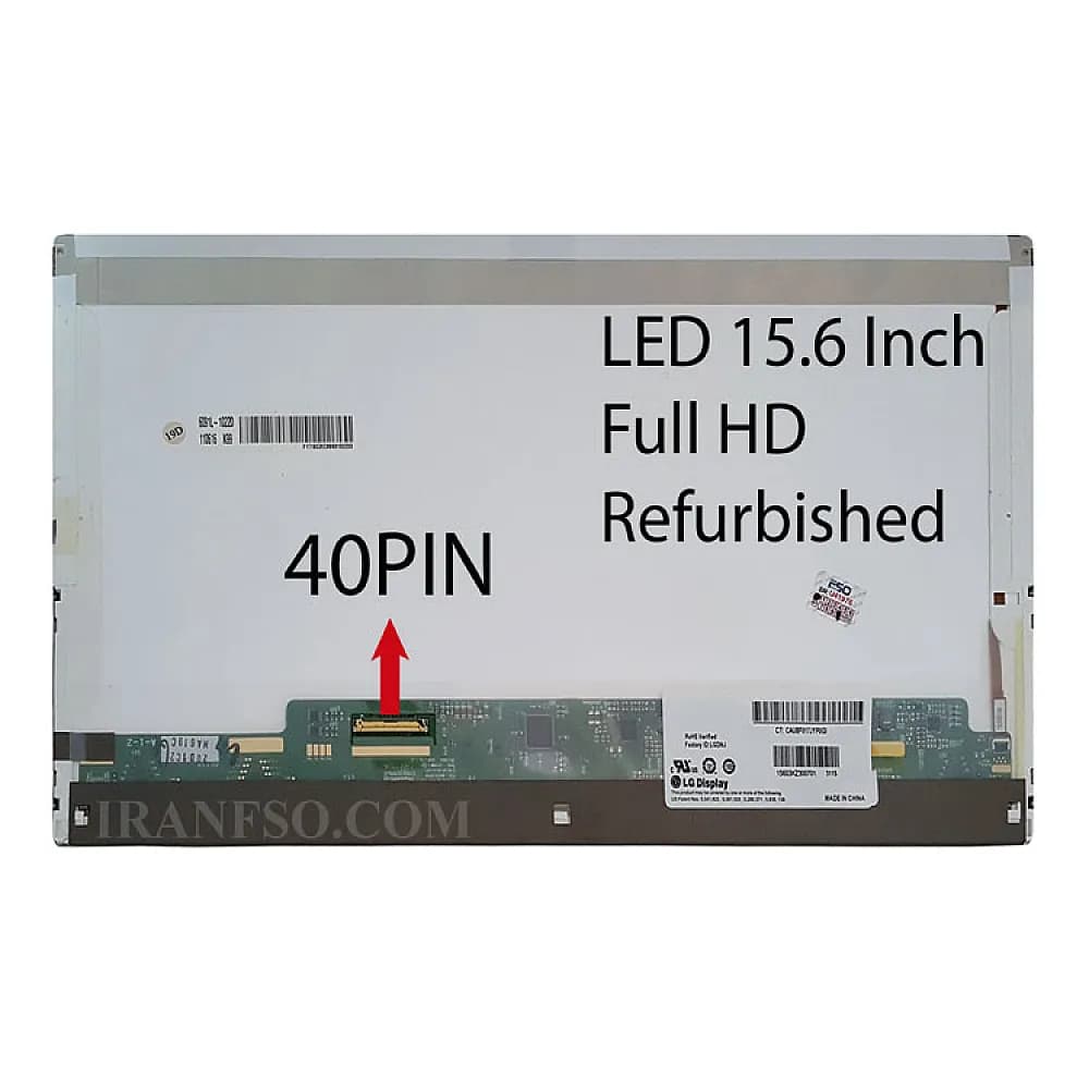 ال ای دی لپ تاپ 15.6 Grade A ضخیم 40 پین LG-LP156WF1-Full HD