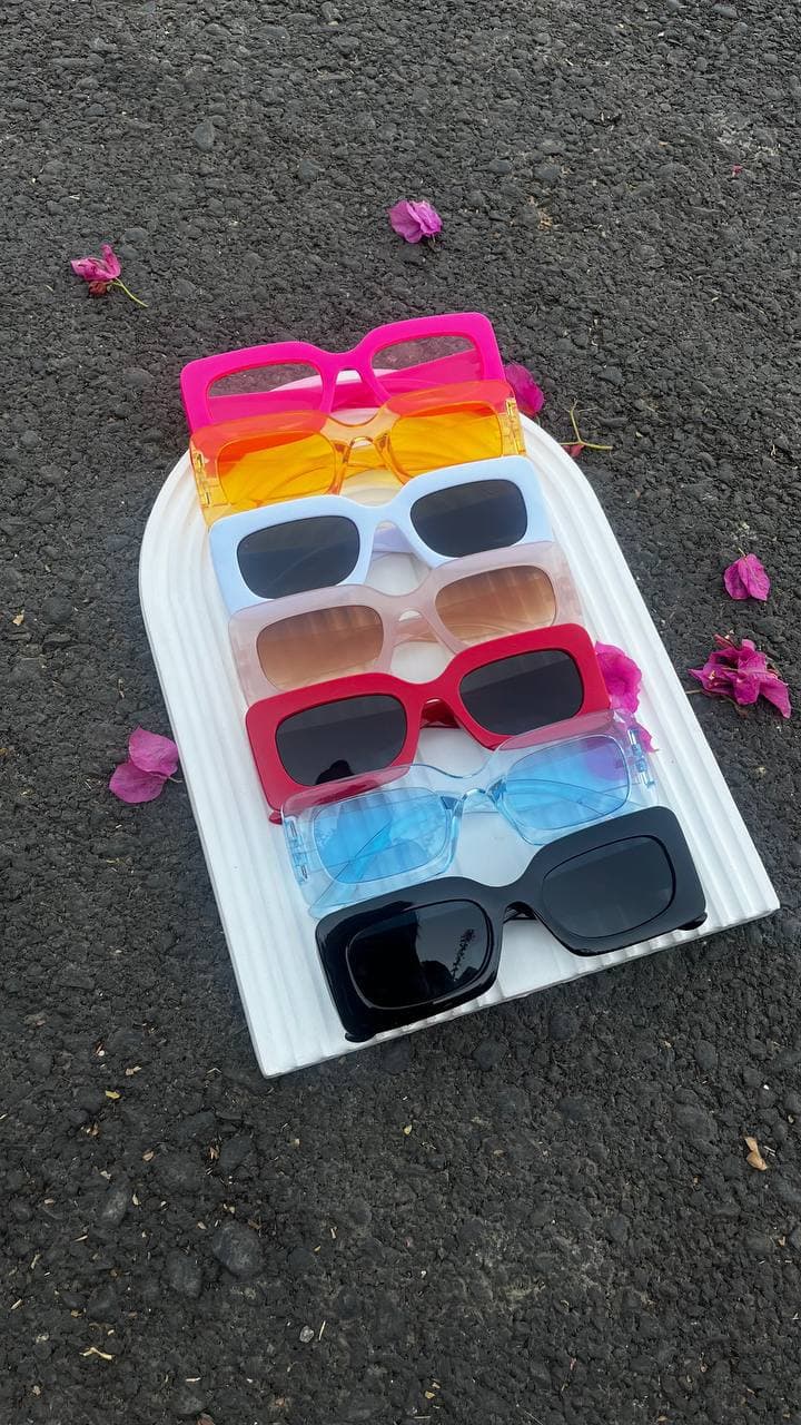 عینک آبنباتی بیلی آیلیش صورتی پاستیلی شیشه صورتی پینترسی(AM) — تصویر ۲