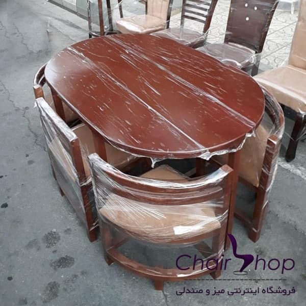 میز و صندلی کمجا 6 نفره کد 6339 درجه یک