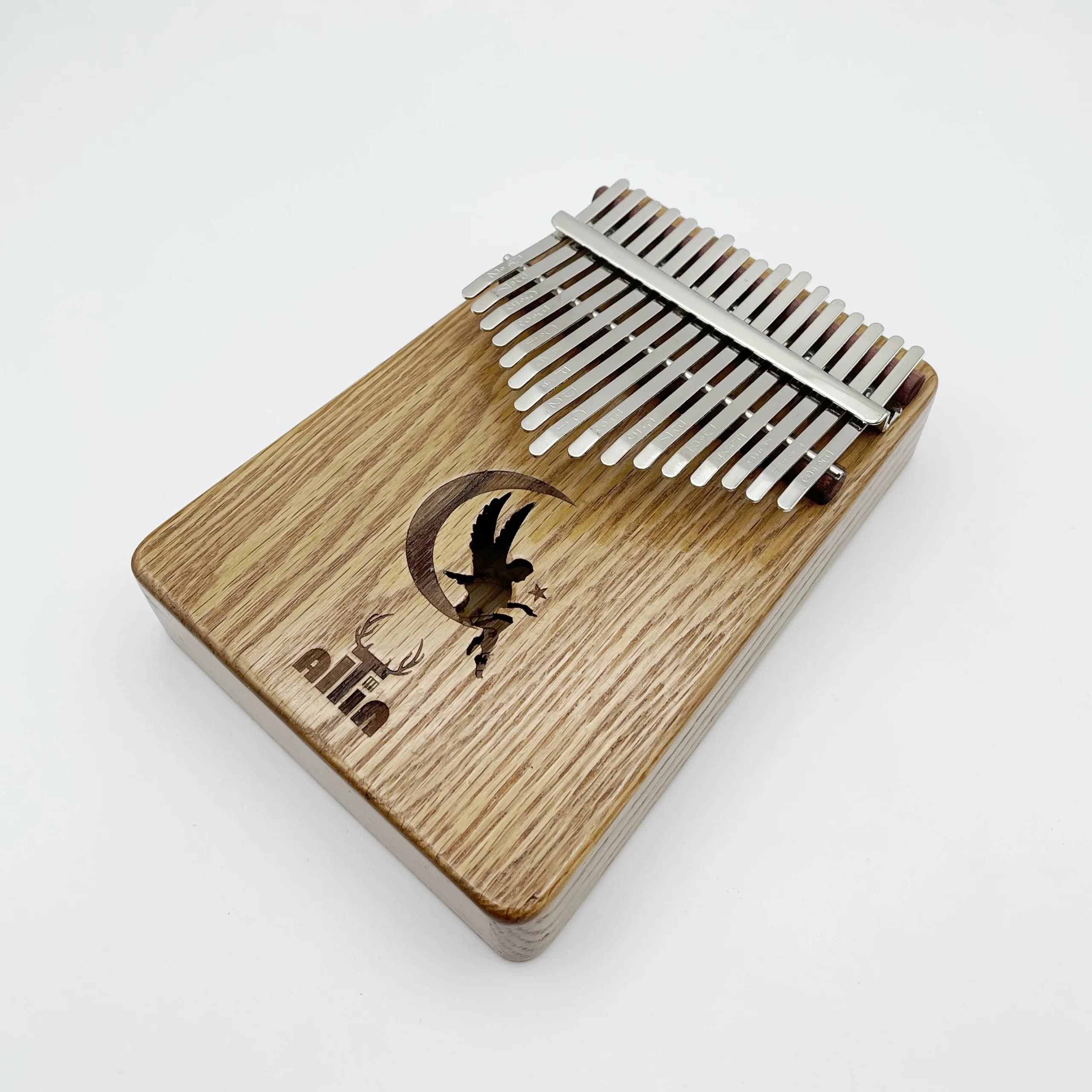 کالیمبا ۱۷ تیغه مدل K17GLO(حفره فرشته نسکافه ای) +کیف — تصویر ۲