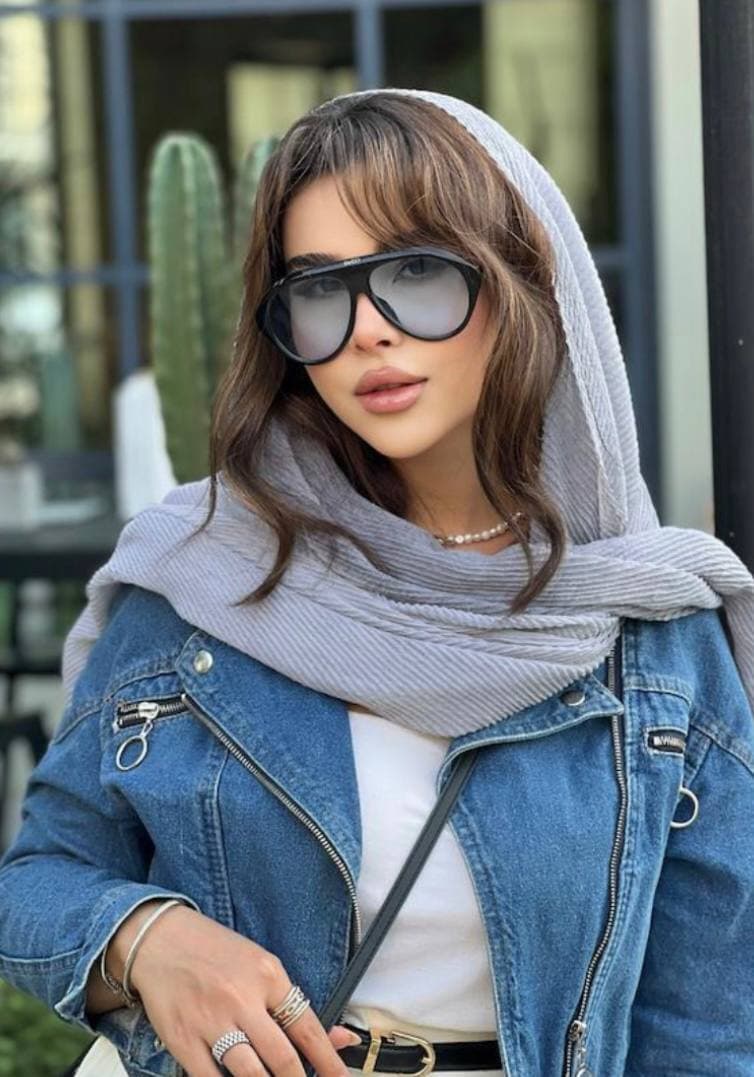 عینک گوچی اُُور سایز مشکی شیشه آبی(AM) — تصویر ۲