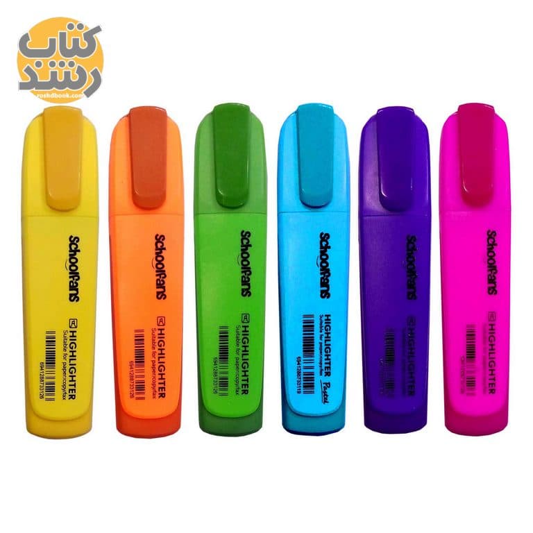 ماژیک علامت زن (هایلایتر) نئون اسکول فنس Schoolfans