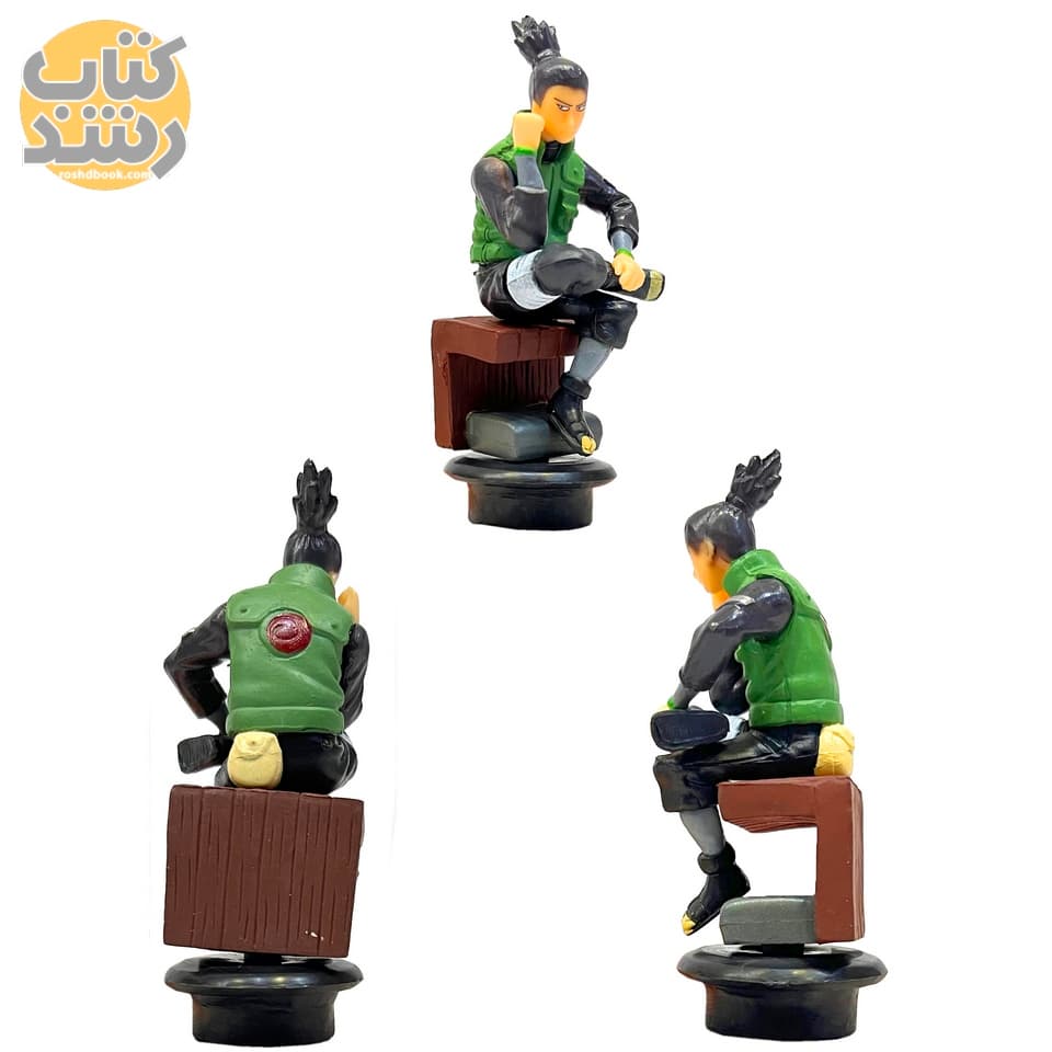 فیگور ناروتو نشسته متنوع کوچک (8 سانتی متر) — تصویر ۴
