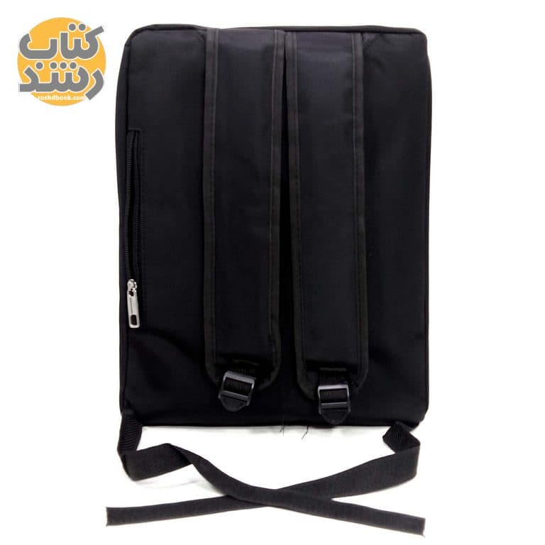 کیف و کوله پشتی اداری 6 زیپ لپ تاپ سه کاره benelton کد 1533 — تصویر ۴