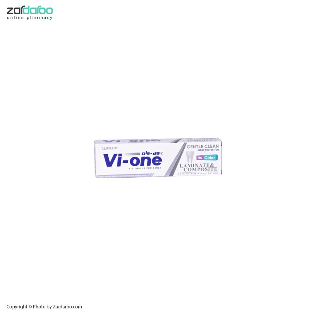 خمیر دندان مناسب دندان های لمینت و کامپوزیت وی وان Vi One