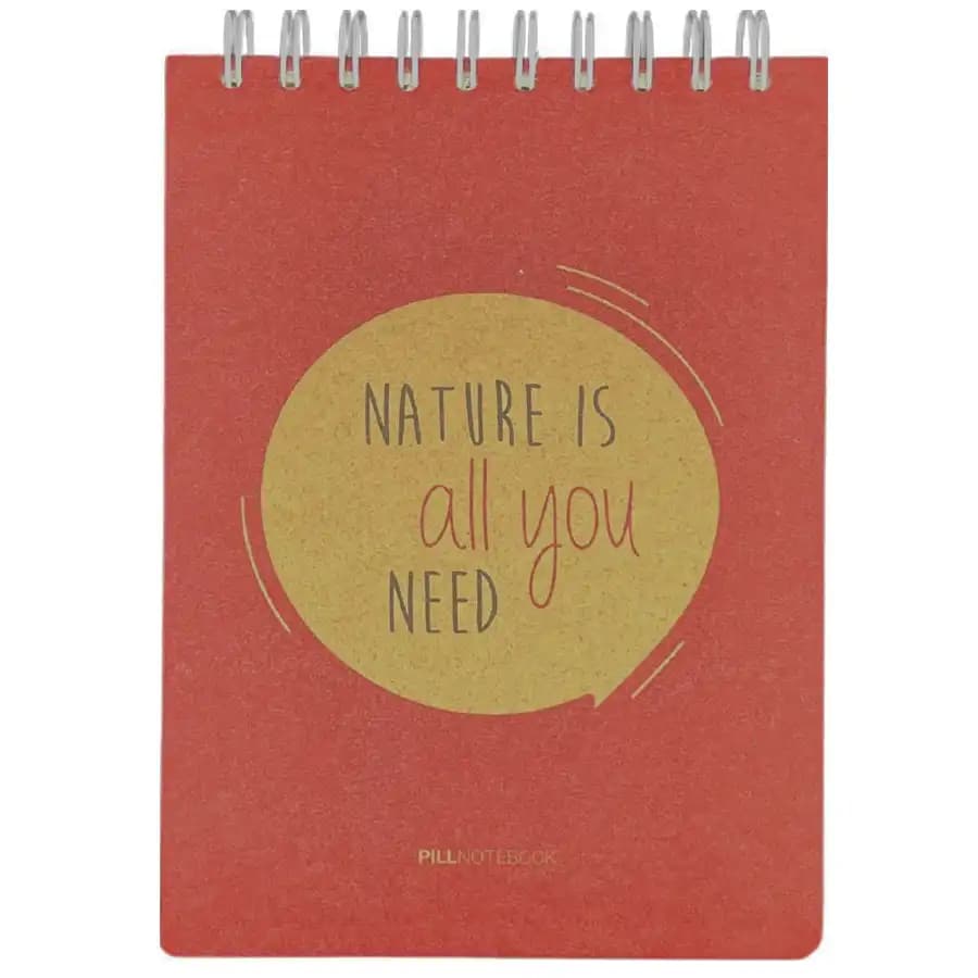 دفتر یادداشت 100 برگ پیل مدل گیومه طرح Nature