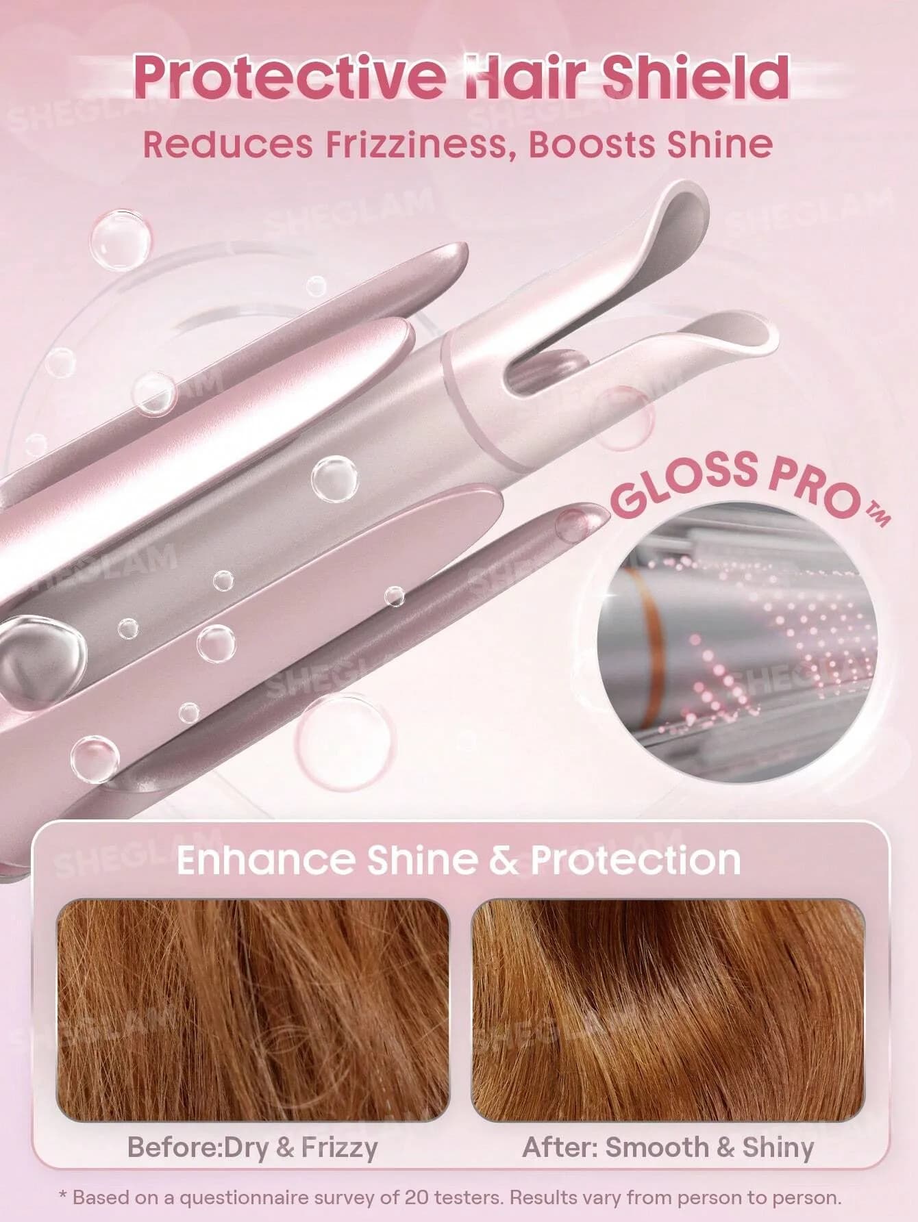 فر کننده اتوماتیک مو شیگلم مدل Cupid’s Charm One-Touch Instant Curler سایز 32 میلی متر — تصویر ۳