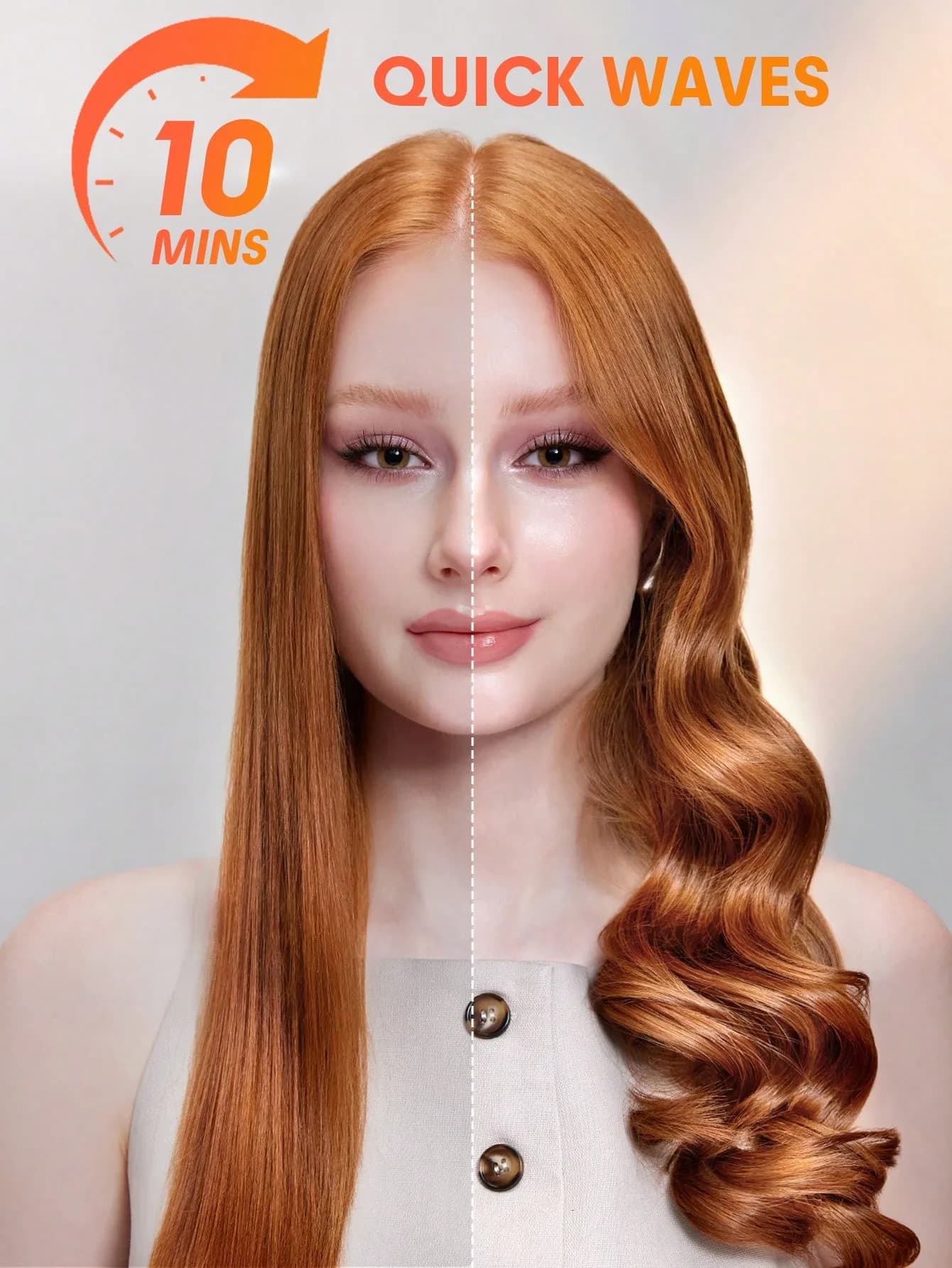 فر کننده اتوماتیک مو شیگلم مدل It-Curl One-Touch Instant Curler سایز 25 میلی متر — تصویر ۴