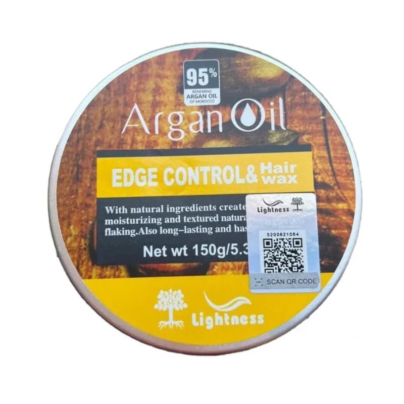 چسب مو آرگان لایتنس Lightness وزن 150 گرم