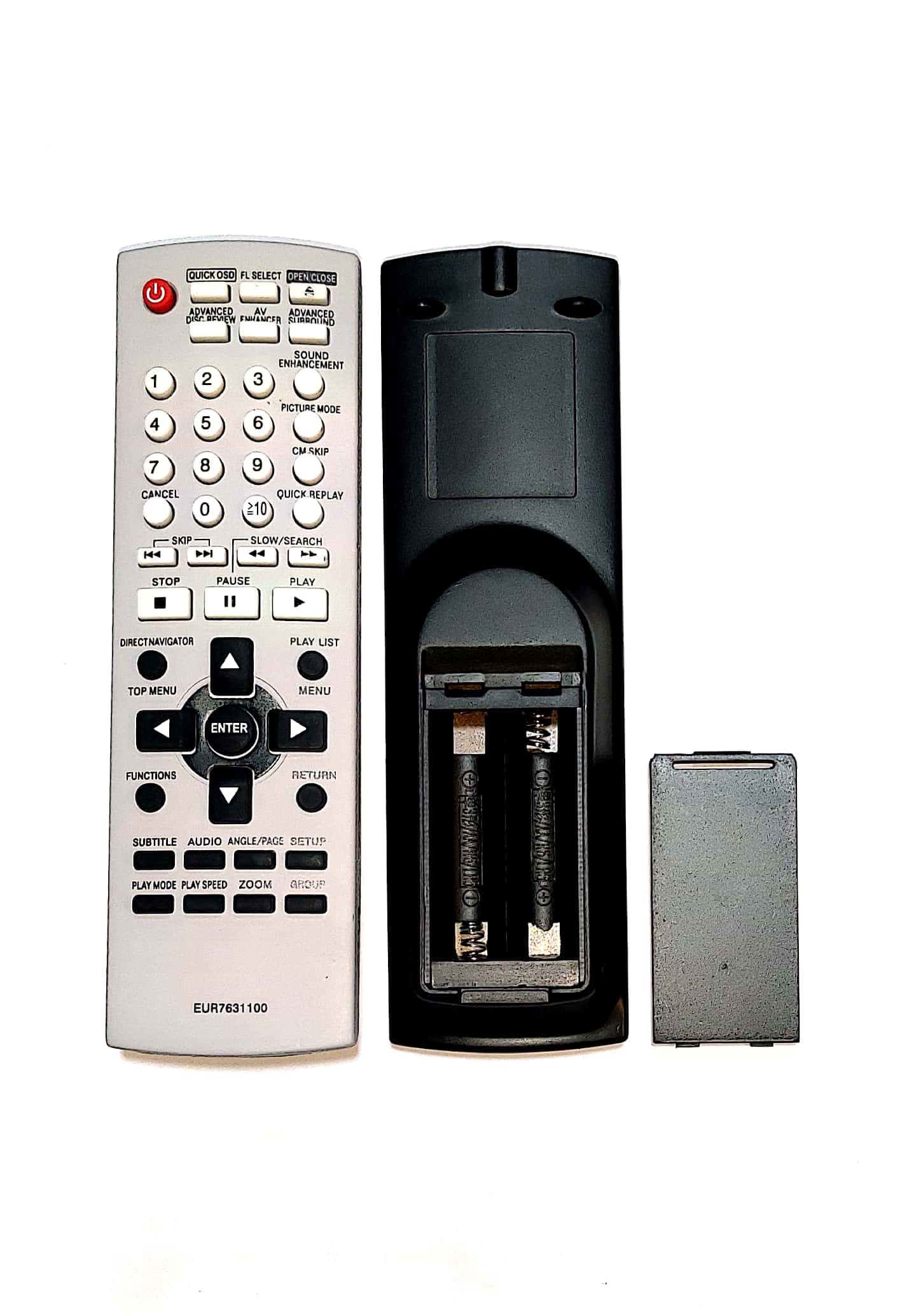 کنترل Panasonic پاناسونیک DVD