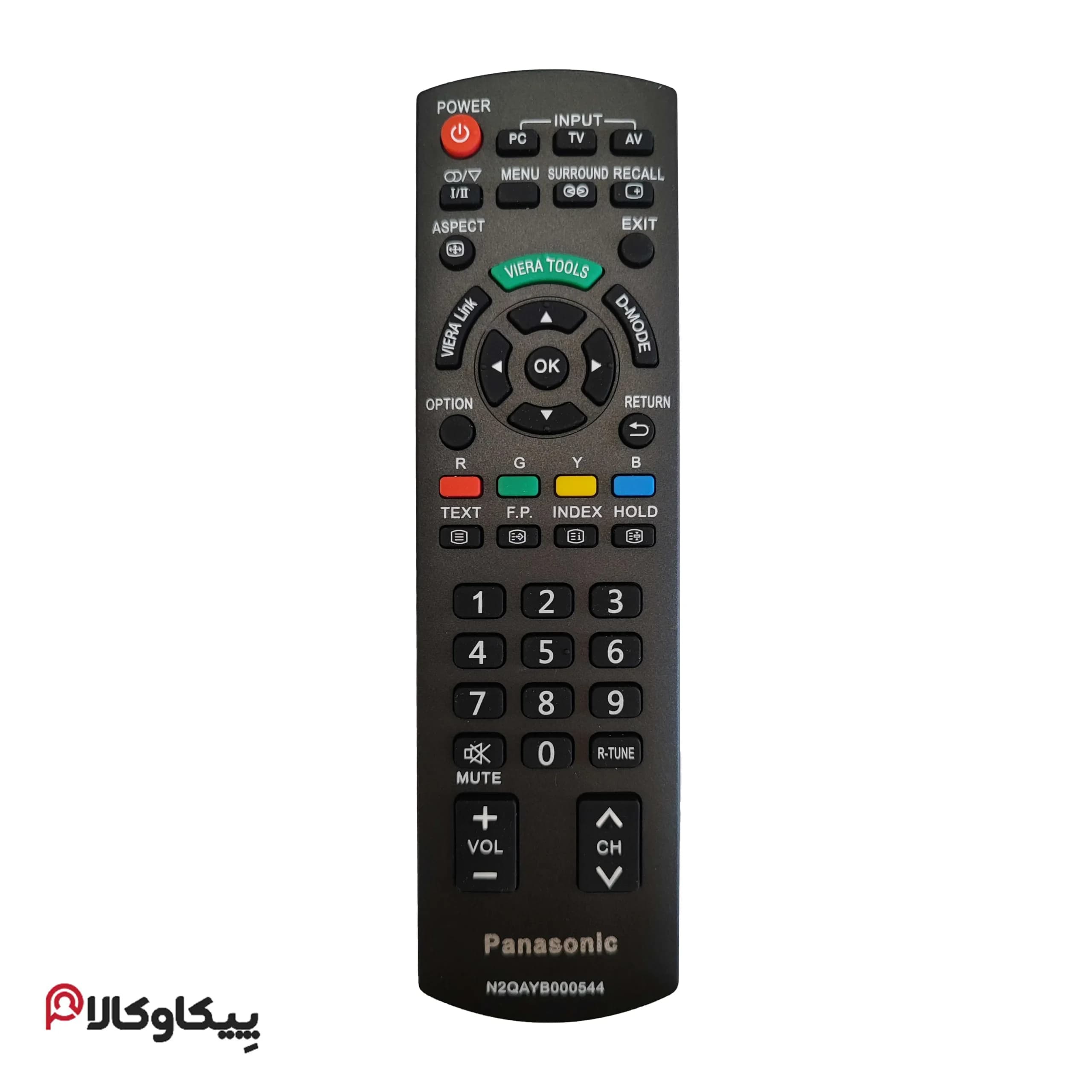 کنترل تلویزیون پاناسونیک Panasonic 544 معمولی