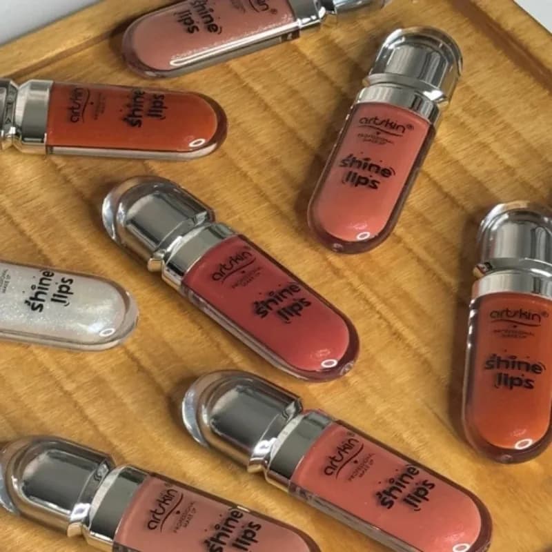 لیپ گلاس شاین آرت اسکین طرح کیکو مدل Shine Lips — تصویر ۲