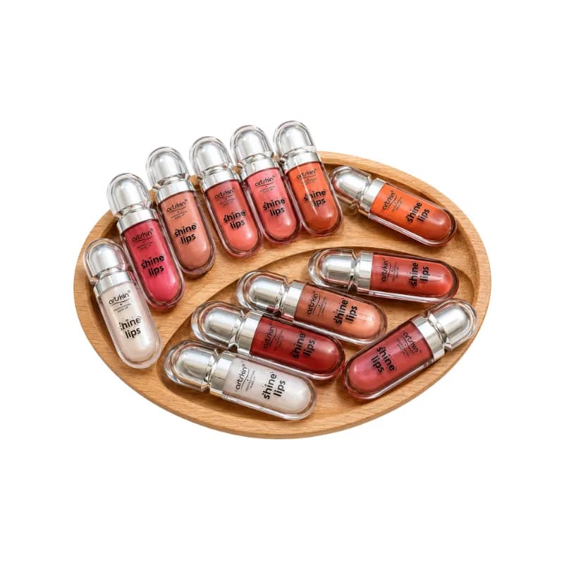 لیپ گلاس شاین آرت اسکین طرح کیکو مدل Shine Lips