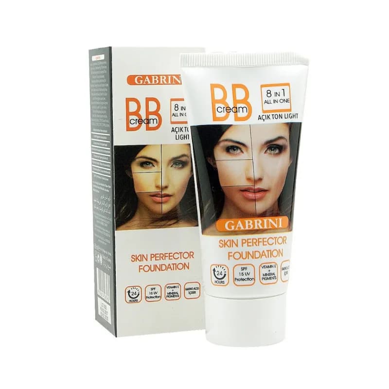 بی‌بی کرم گابرینی رنگ Light گابرینی SPF15 حجم 50 میل