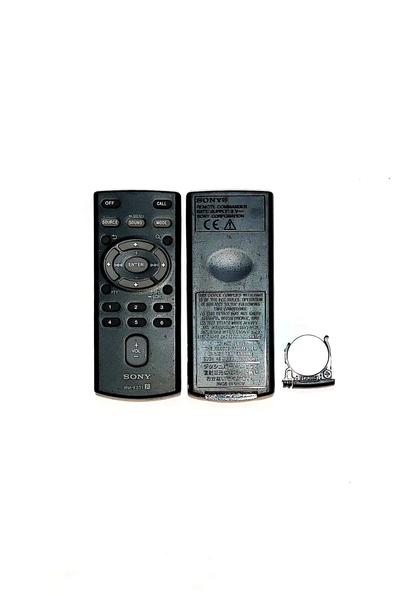 کنترل رادیوپخش اتومبیل سونی SONY