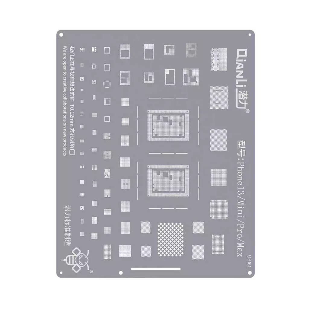 شابلون Qianli QS161 آیفون 13 – 13Pro -13Mini – 13Pro Max — تصویر ۲
