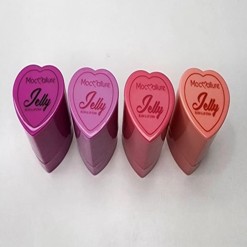 تینت ژله ای قلبی شاین دار موکالوره کد moc1031 — تصویر ۲