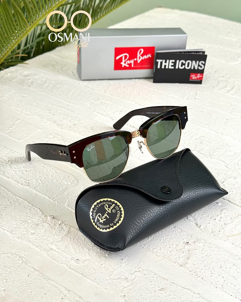 عینک آفتابی اسپرت ریبن اوتلت مدل RayBan MEGA CLUBMASTER RB0316S OUTLET — تصویر ۳