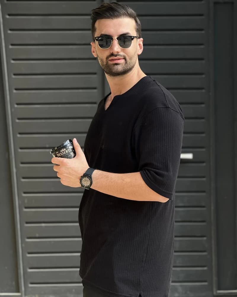 عینک آفتابی اسپرت پلاریزه ریبن اوتلت مدل RayBan RB3016 Clubmaster OUTLET — تصویر ۴