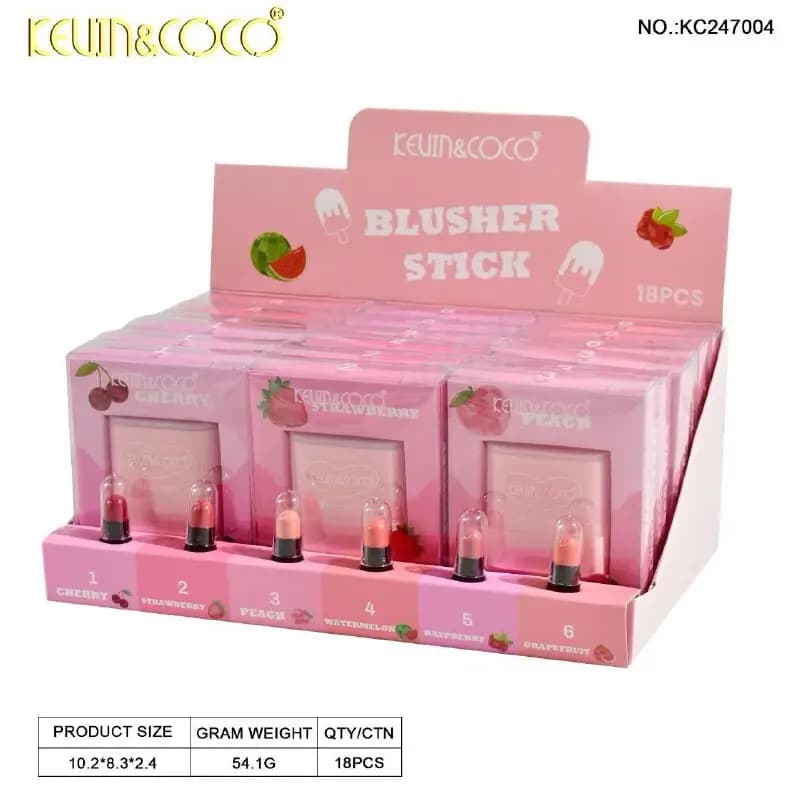 رژگونه استیکی طرح بستنی کوین اند کوکو کد kc247004