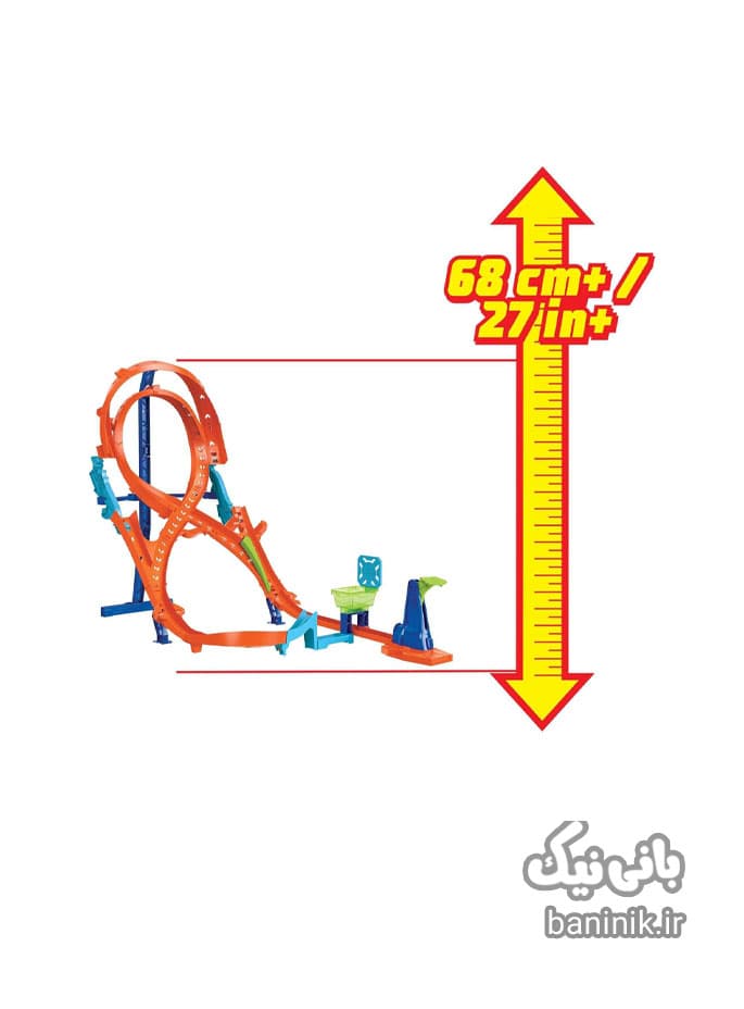پیست ماشین پرش عمودی هات ویلز مدل Hot Wheels HMB15 — تصویر ۵