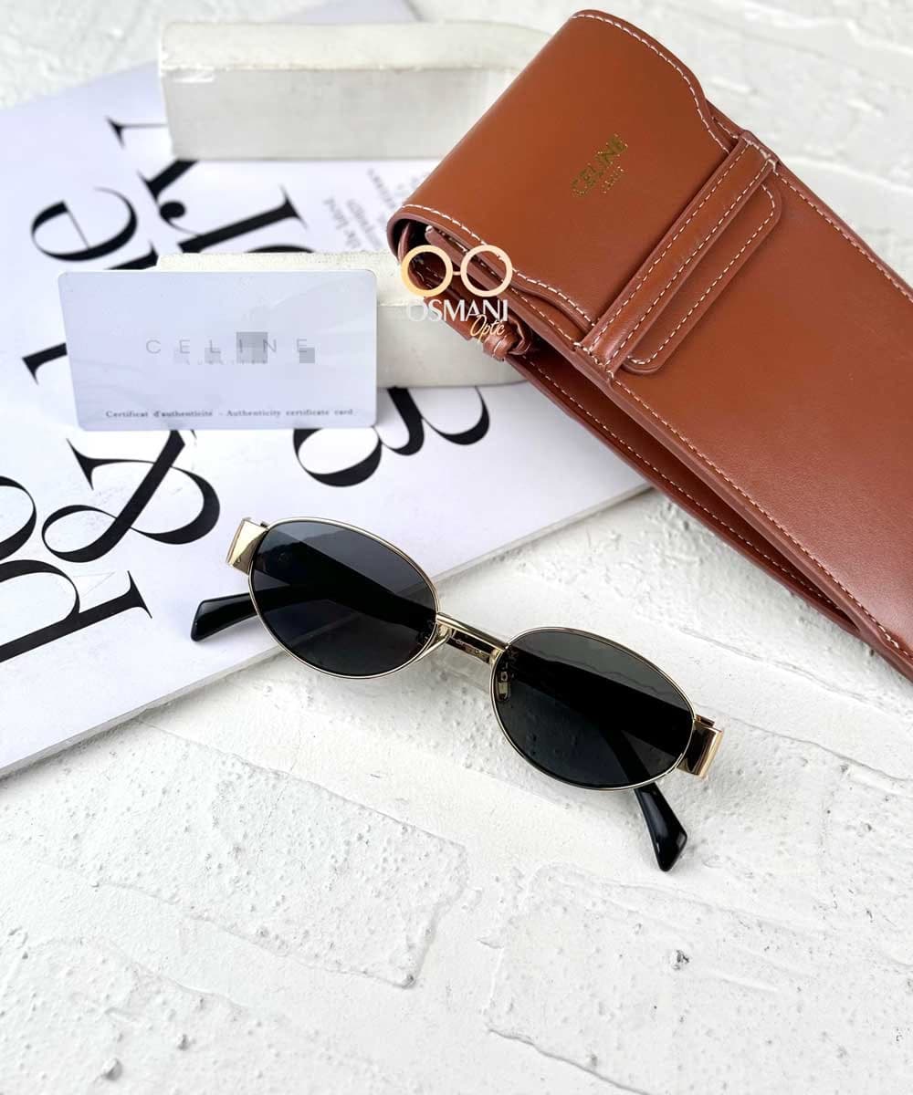 عینک آفتابی زنانه برند سلین اوتلت مدل CELINE CL4S235 OUTLET